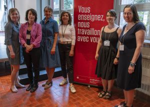 Photo de groupe de l'équipe des responsables de l'Intercaf 2024