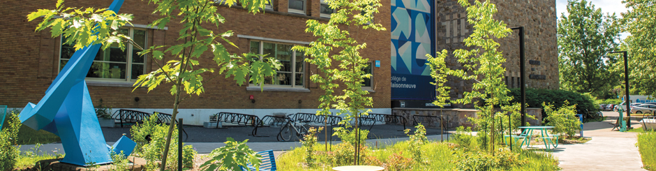 Facade du Collège de Maisonneuve, campus 3800.