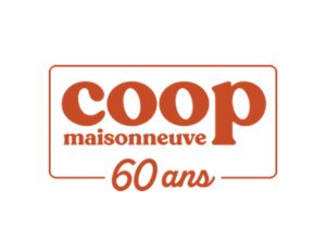 Logo spécial de la Coop pour célébrer leur 60 ans.